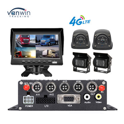 4CH MDVR 1080P rejestrator wideo z GPS 4G zdalne monitorowanie w czasie rzeczywistym dla zarządzania flotą autobusów, ciężarówek i furgonetek