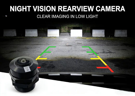 Mini kamera samochodowa obiektyw panoramiczny 2MP szerokokątny obiektyw 180 stopni