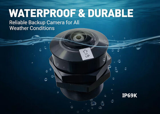 Mini kamera samochodowa obiektyw panoramiczny 2MP szerokokątny obiektyw 180 stopni