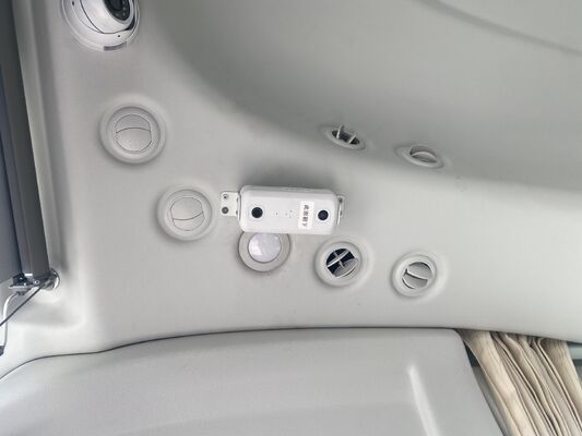 Publiczne liczniki liczby osób w autobusach ON/OFF System statystyki przepływów autobusów