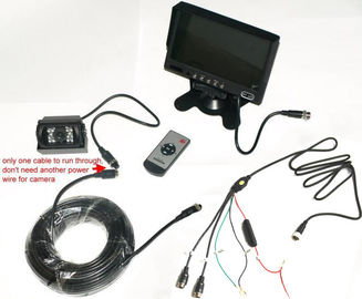 2 kamery cofania 7 calowy monitor TFT lcd do samochodu z dostosowanym logo
