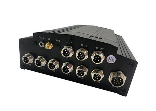 8CH AI ADAS DMS Mobilny DVR 4G GPS1080P HD Wsparcie OEM HDD SSD MDVR Samochód ciężarowy Autobus Rejestrator wideo