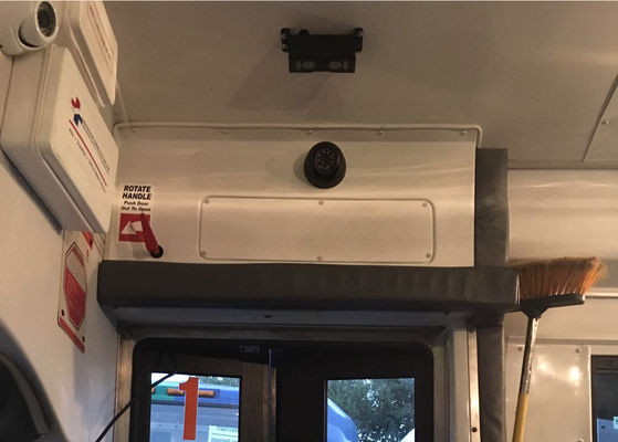 Obiektyw lornetki RS232 3G MDVR Camera Licznik pasażerów do autobusu