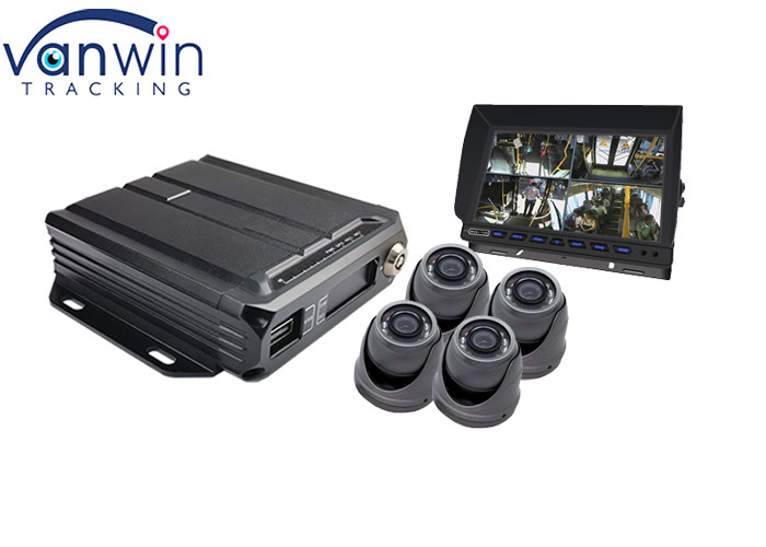 1080P AHD 4ch 3g 4g GPS Karta SD DVR mobilny dla taksówek