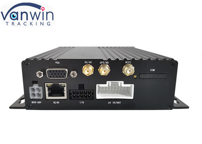 1080P AHD Dual SD bezpieczeństwo mobilny dvr 4Ch GPS 3g 4g Wi-Fi dla floty autobusów