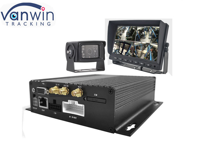 6CH bezprzewodowy 4G Wifi SD mobilny system DVR z DVR Systemem nadzoru bezpieczeństwa GPS