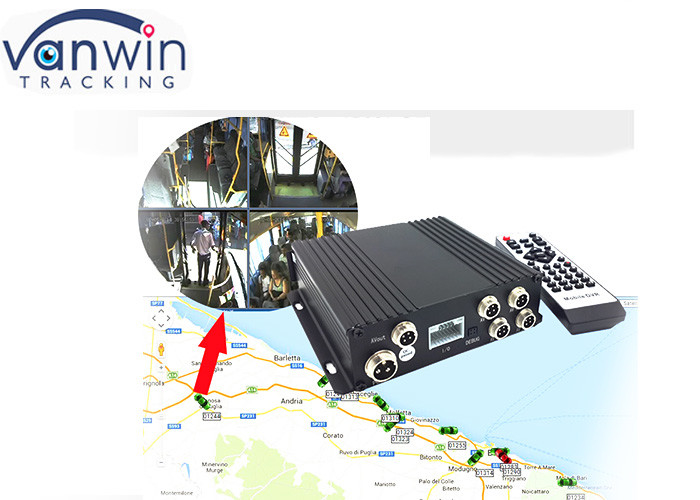 AHD 1080P 4G GPS SD Autobus rejestrator danych podróży z Wi-Fi Monitoring Poziom paliwa System liczenia osób