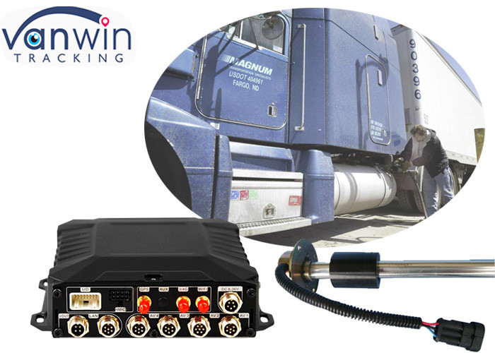 4ch Wi-Fi GPS Vehicle Fuel Tracking HD Mobile DVR z zasilaczem 8V-36V i dużą pojemnością