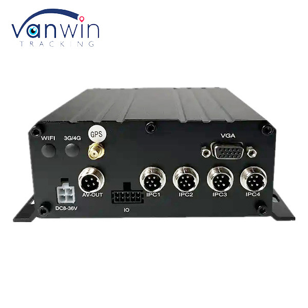 4CH MNVR z dyskiem HDD SSD Wsparcie 4G GPS Wi-Fi dla zdalnego monitorowania sieci pojazdów ciężarowych