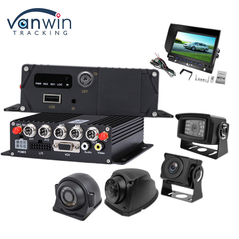 Wyposażone w pojazd DVR4 Recording Host Camera Aviation Interface Display VGA Interface High Definition Monitor