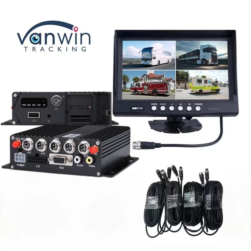 Smart 4CH/8CH H.265 SD 1080P mobilny DVR do wyszukiwania wideo i zakres temperatur od -20C do 70C