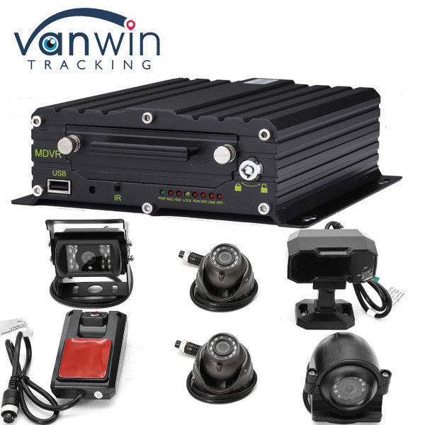 8-kanałowy Full HD 1080P AI MDVR System ADAS DMS z 8 kamerami AHD dla autobusów / ciężarówek