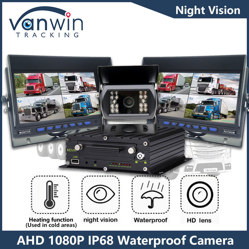 1080P AHD IP68 Kamera do nadzoru samochodowego IR Night Vision Kamera pojazdu dla samochodu ciężarowego