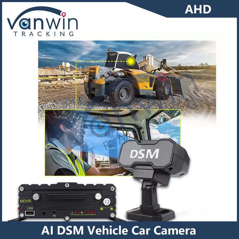 DMS 4G GPS Full HD Monitoring Truck Camera Fatigue Anti Sleep Safety Material Kierowca