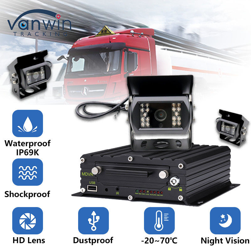 IP69 AHD 170° Kamera szerokokątna samochodowa Kamera CCTV dla rozwiązań mobilnych