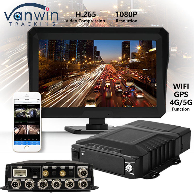 8CH 1080P AHD HDD Mobilny DVR z 4G GPS MDVR Recorder Truck Security Monitor Alarm System