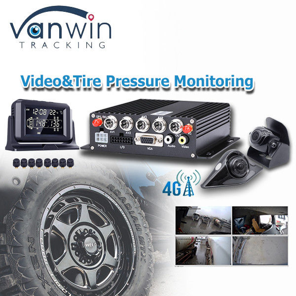 4CH 8CH SD Mdvr Monitoring ciśnienia w oponach Monitoring paliwa