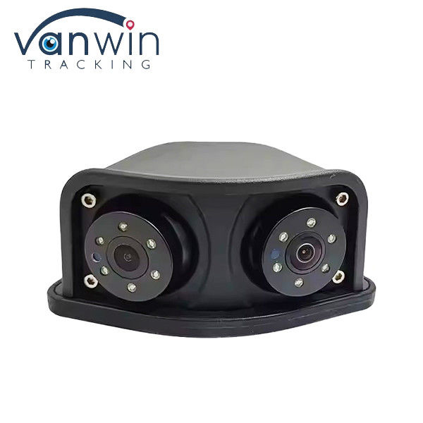 HD IR Night Vision Waterproof 1080P Dual Lens Side View Blind Area Rearview Mirror Rear View Backup Camera dla autobusu