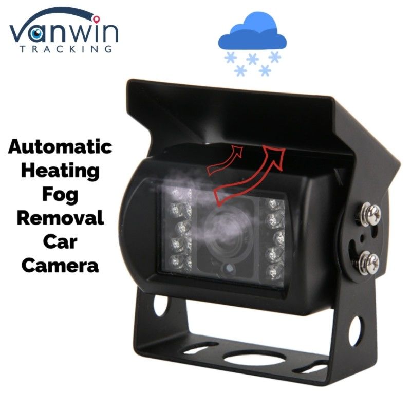 Wysokiej wodoodporności IP69K Wstrząsoodporna kamera samochodowa z automatycznym podgrzewaniem i usuwaniem mgły 4PIN