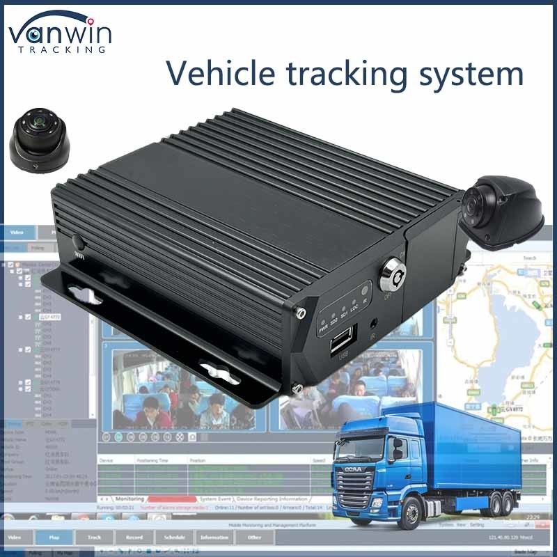 4CH Real Time Truck MDVR Digital Tire Pressure Monitor System 4G SD 1080P Funkcja GPS pojazdu