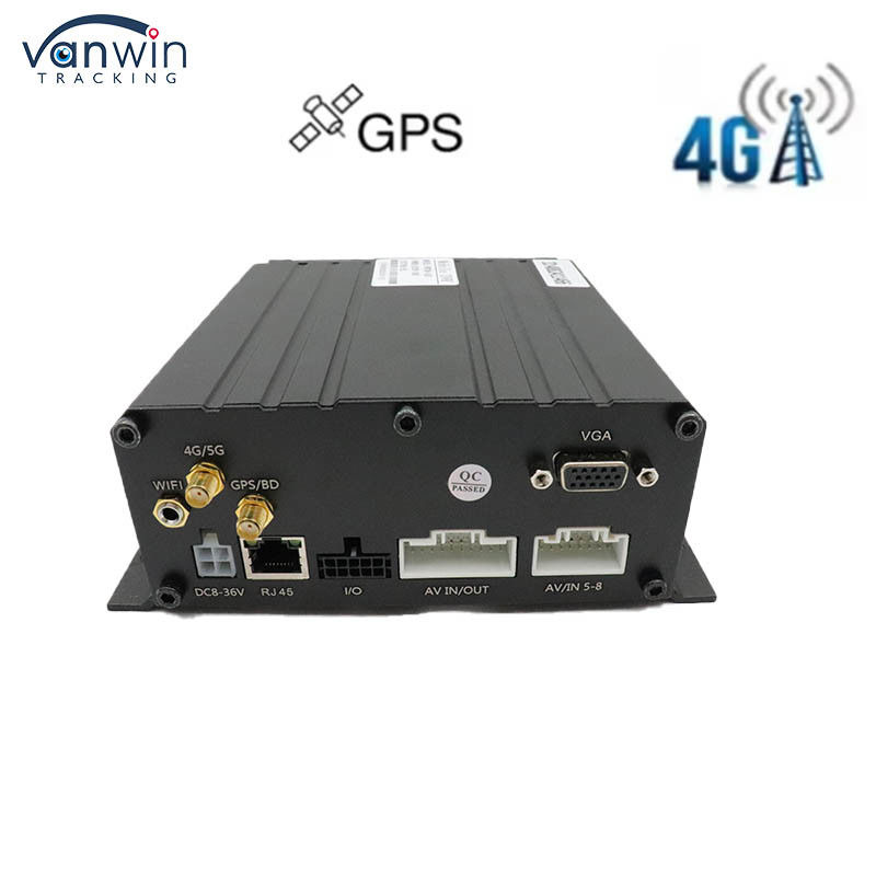 Łatwe zainstalowanie 4CH MDVR 4G WiFi GPS obsługiwane monitorowanie monitorowanie floty dla taksówek ciężarówek autobusów kamera z oprogramowaniem CMSV6