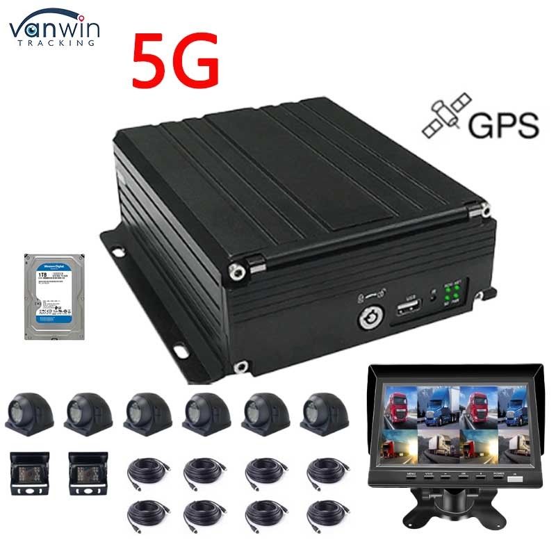 8CH HDD DVR 5G GPS 1080P HD Wsparcie OEM MDVR System wideo dla bezpieczeństwa floty