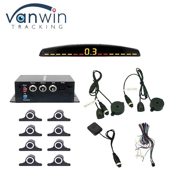 5M Parking Sensor Parking Kit Buzzer 8 Sensory Reverse Backup Radar Sound Alert Indicator System sondy