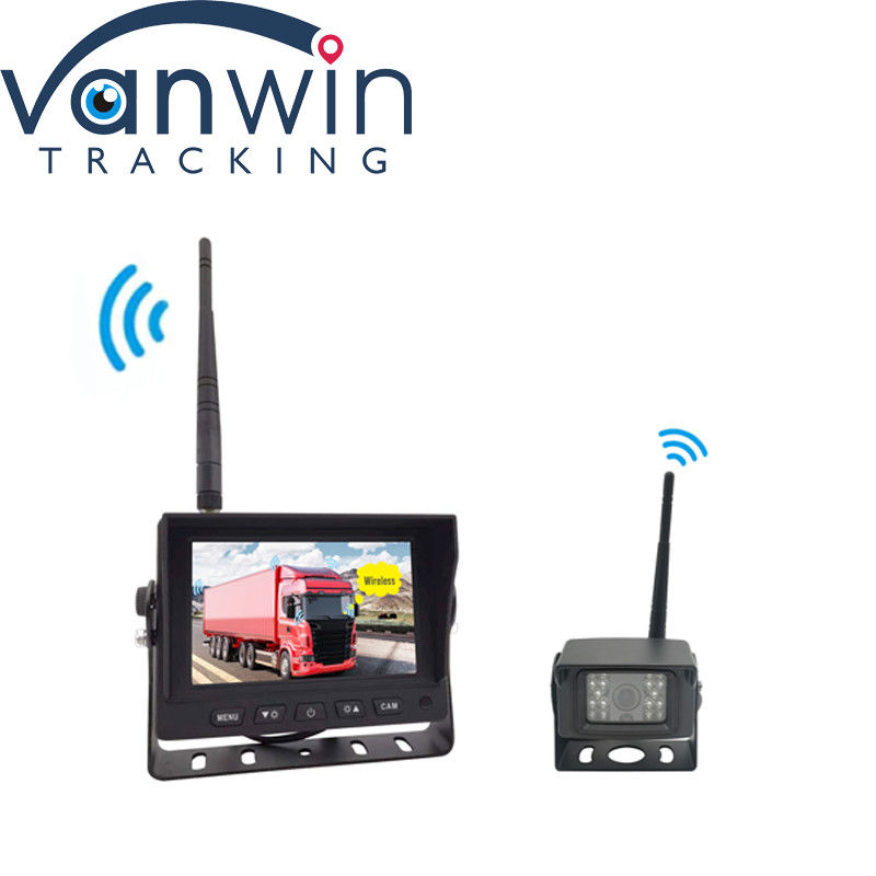 5-calowy bezprzewodowy cyfrowy DVR HD z wyświetlaczem Quad-Split do monitorowania bezpieczeństwa z powrotem ciężarówek