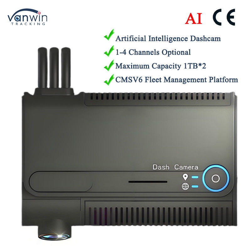 Full HD Dashcam 1-4 Channel GPS Tracked Vehicle Camera 1080P Dash Camera dla taksówek Mobilny DVR samochodowy na serwerze CMSV6