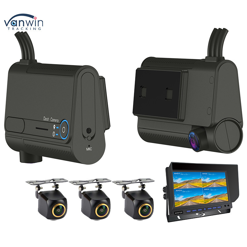 Mini Cmsv7 H.265 1080P Kamera pojazdu Auto Dash Cam Mdvr 4g Gps Remote Control Recorder 1-4 Channel Dashcam Cmsv6 Platform Mobile Mdvr