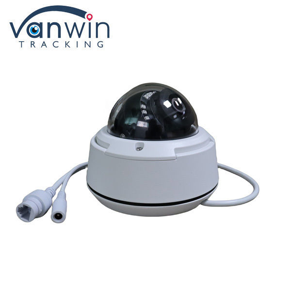 1080P HD IP Camera z dobrym widzeniem nocnym Vandalproof CCTV Vehicle Inside POE Network Dome Camera for Bus