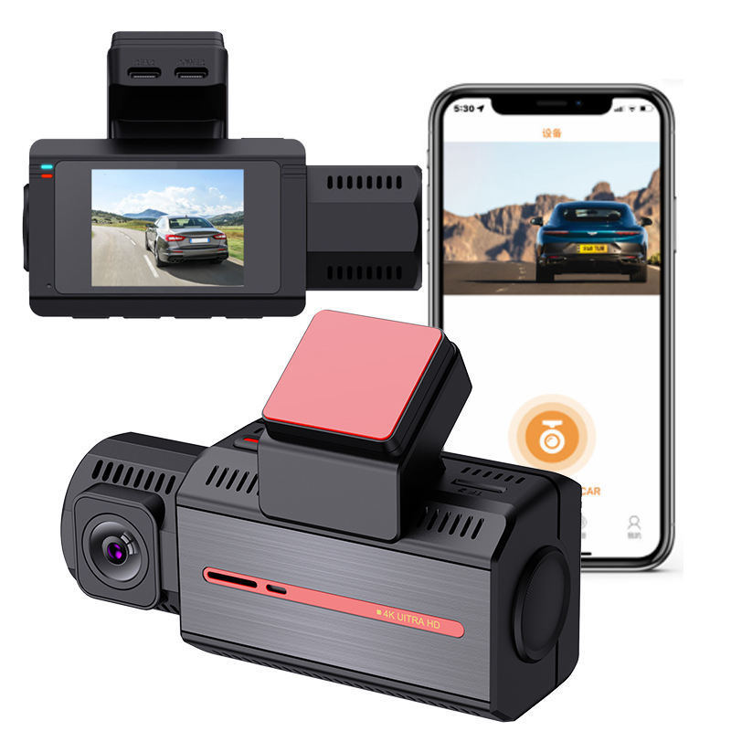 Sony High Resolution 4K Car DVR Car Recorder Dual 4K+2K Lens 5G Wifi GPS