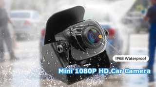 Kompaktowe rozwiązanie zabezpieczające z kamerą cofania samochodu Mini 1080P AHD